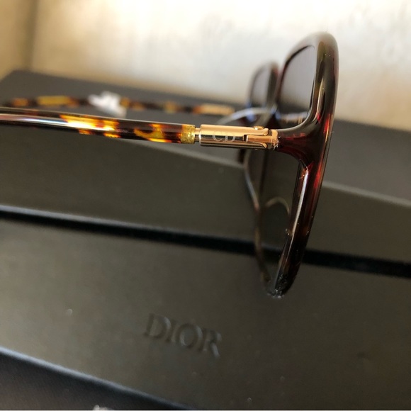 NIB CHRISTIAN DIOR Acetate So Stellaire 1 Sunglasses Tortoise - Picture 8 of 13